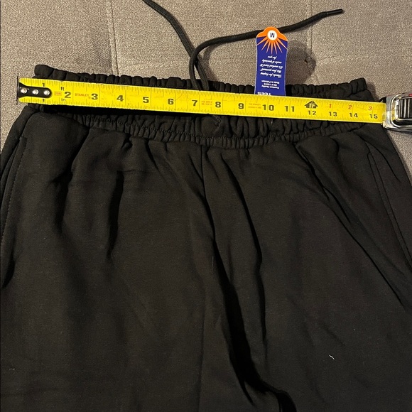 Women's Black Track Pants - Picture 3 of 11